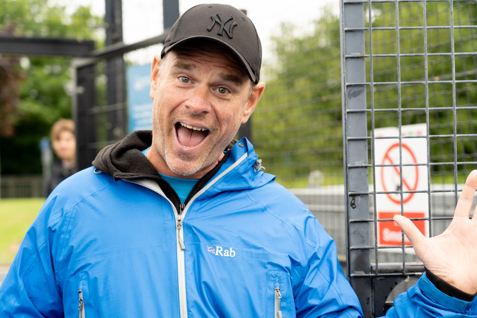 People practicing sports